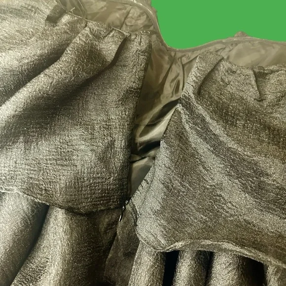 NWT Altar’d State ‘Sadie’ Black Strapless Tiered Ruffle Dress Size XS - Picture 12 of 12